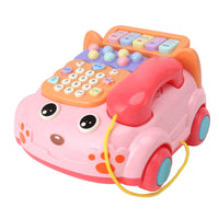 Téléphone Jouet Éducatif pour Bébé avec Musique et Lumières – Voiture Téléphone Interactif