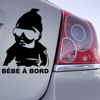 Autocollant voiture Bébé à bord 