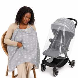 Housse allaitement et protection poussette