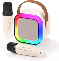 enceinte karaoke bluetooth avec microphones