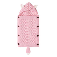 Gigoteuse Bébé Tricotée avec Capuche – Motif Animal – Douce