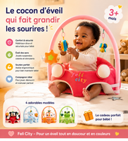 Siège d’Éveil Bébé , aise assise  – Confort, Jeux et Découverte au Quotidien