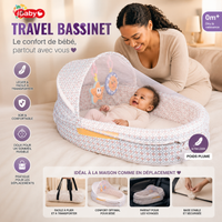 Travel Bassinet – Le Nid Douillet de Bébé, Où Que Vous Alliez