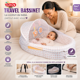 Travel Bassinet – Le Nid Douillet de Bébé, Où Que Vous Alliez