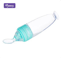 Biberon cuillere Cuillère de distribution d'aliments pour bébés en silicone