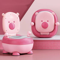 Pot d’Apprentissage Bébé – Ourson Ludique et Confortable