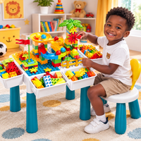 Table de Jeu de Construction Éducative pour Enfant