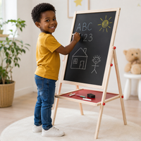 Tableau Double Face pour Enfants – Ardoise; Tableau Blanc avec Accessoires (Copie)