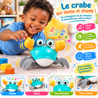 Crabe Musical Interactif – Jouet Dansant pour Enfant