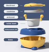 Pot d’Apprentissage Bébé – Ourson Ludique et Confortable