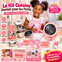 Kit Cuisine Enfant 48 Pièces – Jouer, Apprendre et Créer Comme les Grands !