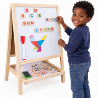 Tableau Magnétique Éducatif en Bois – Apprendre en s’Amusant !