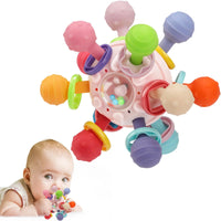 Balle Sensorielle 3 en 1 pour Bébé – Space Teether Ball