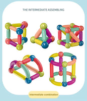 Jeu de Construction Magnétique pour Enfant – Créativité & Imagination