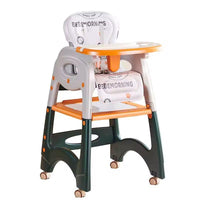 Chaise haute évolutive et table d’activités
