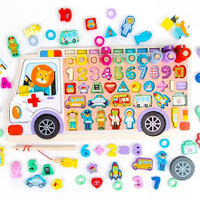 Ambulance puzzle éducatif