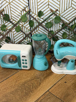 🍓Cuisine Jouet Électroménager Enfant – Set Blender, Micro-ondes &amp; Mixeur