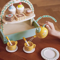 ☕ Set Goûter en Bois Montessori – L’Heure du Thé Comme les Grands !