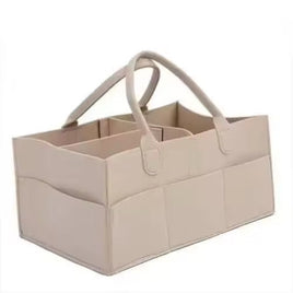 Sac panier  rangement couche  et accessoire avec  plusieurs compartiments (5 couleurs disponibles)