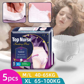 5 Culottes M/L ou XL TOP nurse Sanitary Pants Sous-vêtement antifuite super absorbant – maternité et menstrues (Copie)