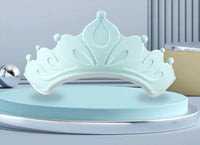 Visière de Bain Enfant en Forme de Couronne – Protection Anti-Eau et Anti-Shampoing – Casque de Douche Souple et Ajustable pour Bébé & Tout-Petit