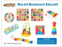 Kit Montessori , 9 jouets Éducatifs évolutifs