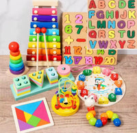 Kit Montessori , 9 jouets Éducatifs évolutifs