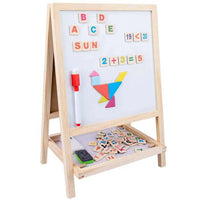 Tableau Magnétique Éducatif en Bois – Apprendre en s’Amusant !