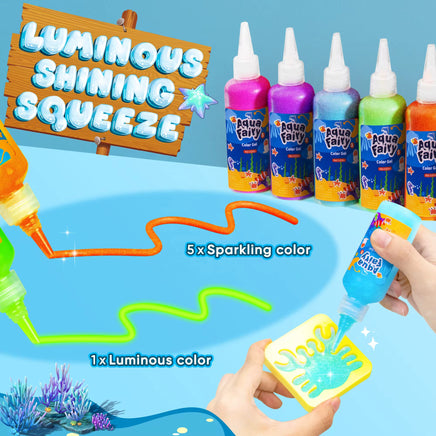 Balakaka Aqua Gelz Set avec 20 Bouteilles Colorées, Jouet en Gel d'Eau avec 18 Moulages, DIY Gels Magiques 3D CréAtifs pour Enfants 3 Balakaka Aqua Gelz Set avec 20 Bouteilles Colorées, Jouet en Gel d'Eau avec 18 Moulages, DIY Gels Magiques 3D CréAtifs pour Enfants 3