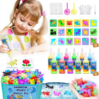 Gels Magiques 3D CréAtifs,Jouet en Gels Magiques 3D d'eau avec 18 Moule,15 Bouteilles de Gel Coloré,Kit Elfes Eau,DIY Gel Magique - Jeux - Jouets Gels Magiques 3D CréAtifs,Jouet en Gels Magiques 3D d'eau avec 18 Moule,15 Bouteilles de Gel Coloré,Kit Elfes Eau,DIY Gel Magique - Jeux - Jouets