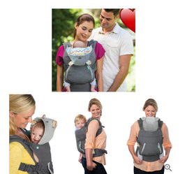Porte bébé Infantino avec capuche jusqu’à 18kg