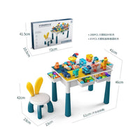 Table de Construction grand model 355 pcs avec chaise