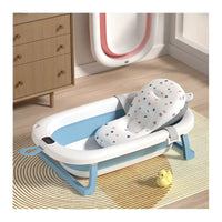 Baignoire Bébé Pliable avec Coussin Confort Étoilé avec thermomètre