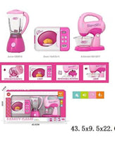 🍓Cuisine Jouet Électroménager Enfant – Set Blender, Micro-ondes &amp; Mixeur