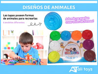 Pâte à modeler de 8 couleurs