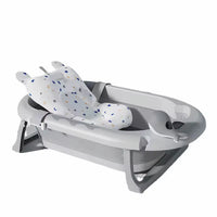 🛁 Baignoire pliable pour bébé avec coussin ergonomique – Confort  avec thermomètre ; sécurité dès la naissance