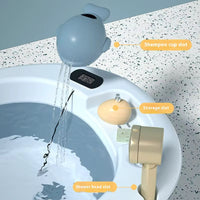🛁 Baignoire pliable pour bébé avec coussin ergonomique – Confort  avec thermomètre ; sécurité dès la naissance (Copie)