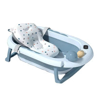 🛁 Baignoire pliable pour bébé avec coussin ergonomique – Confort  avec thermomètre ; sécurité dès la naissance (Copie)