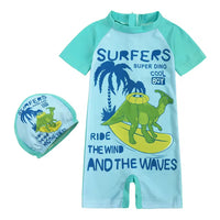 Maillot de bain  avec bonnet et sac offert 1 an à 8 ans (Copie)