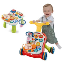 Trotteur 3 en 1  Éducatif et Table d’Activités Multifonction – Un Jouet Évolutif pour les Tout-Petits ! (Copie)