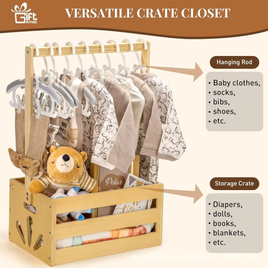 Penderie en bois pour cadeau ou rangment