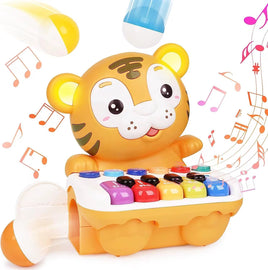 Piano Musical Éducatif pour Bébé – Sons d’Animaux, Lumières & Musique*