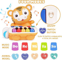 Piano Musical Éducatif pour Bébé – Sons d’Animaux, Lumières & Musique*