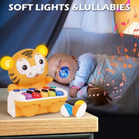 Piano Musical Éducatif pour Bébé – Sons d’Animaux, Lumières & Musique*