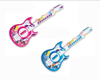 Guitare Électronique pour Enfants – Lumières et Sons – Modèles Rose ou Bleu*