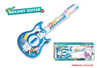 Guitare Électronique pour Enfants – Lumières et Sons – Modèles Rose ou Bleu*