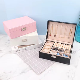 Boîte à Bijoux Élégante – Rangement Chic et Pratique avec clé&nbsp;