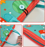 Busy Board Montessori Toys, Tableau sensoriel Activités éducatives pour l'apprentissage de la motricité fine,
