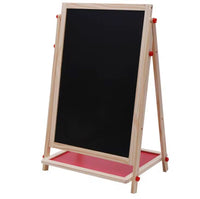 Tableau Double Face pour Enfants – Ardoise &amp; Tableau Blanc avec Accessoires