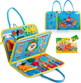 Busy Book Montessori – Livre d’Activités Éducatif pour Enfants (1 à 5 ans)